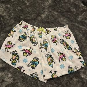 really comfy pajama shorts, worn once